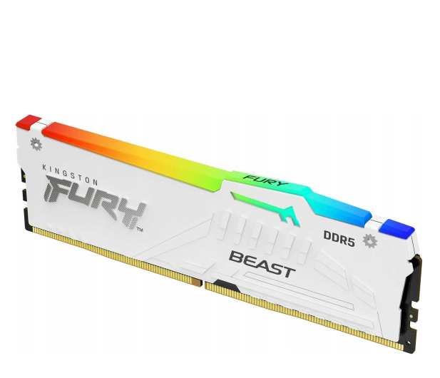 Kingston FURY 32GB (1x32GB) 6000 CL30 Beast RGB Biały - 1353078 - zdjęcie 2